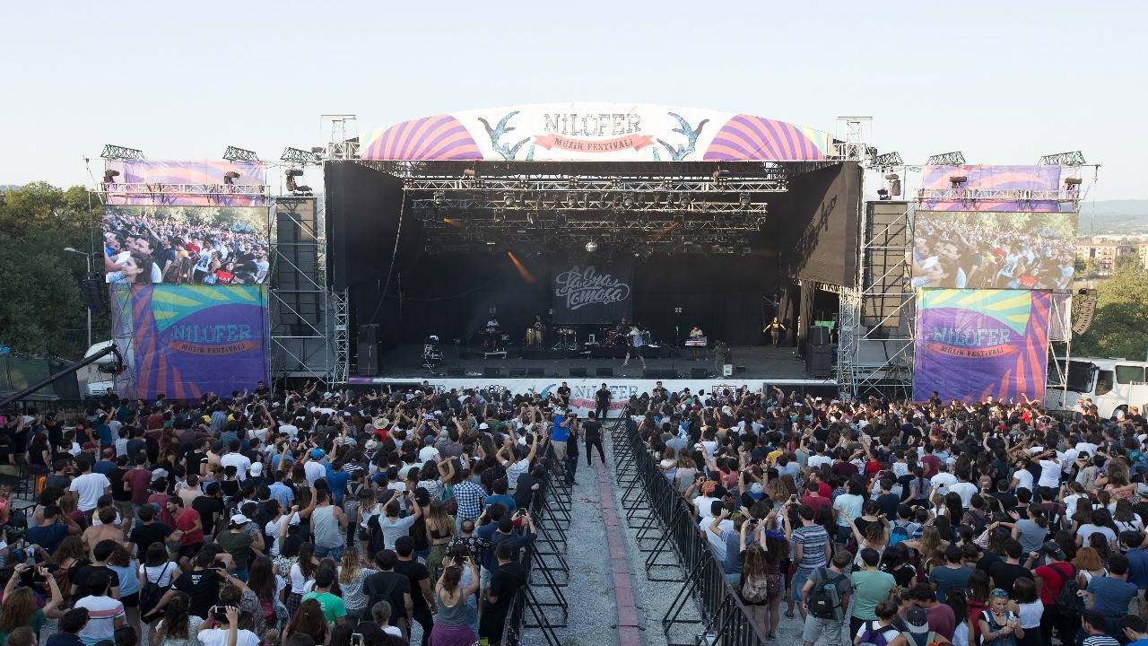 Kamp ve alkol yasağının ardından Nilüfer Müzik Festivali iptal edildi