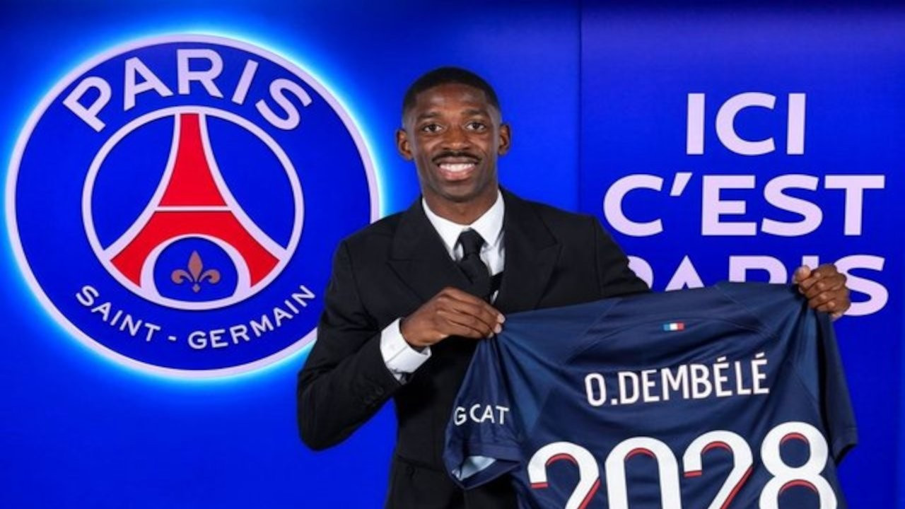 50 milyon euro ödediler: PSG, Ousmane Dembele'yi renklerine bağladı