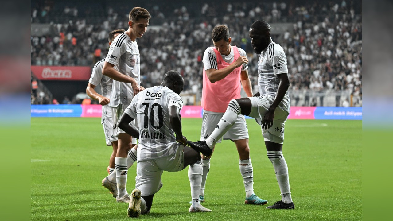 Beşiktaş 2. yarıda turladı: 2-1