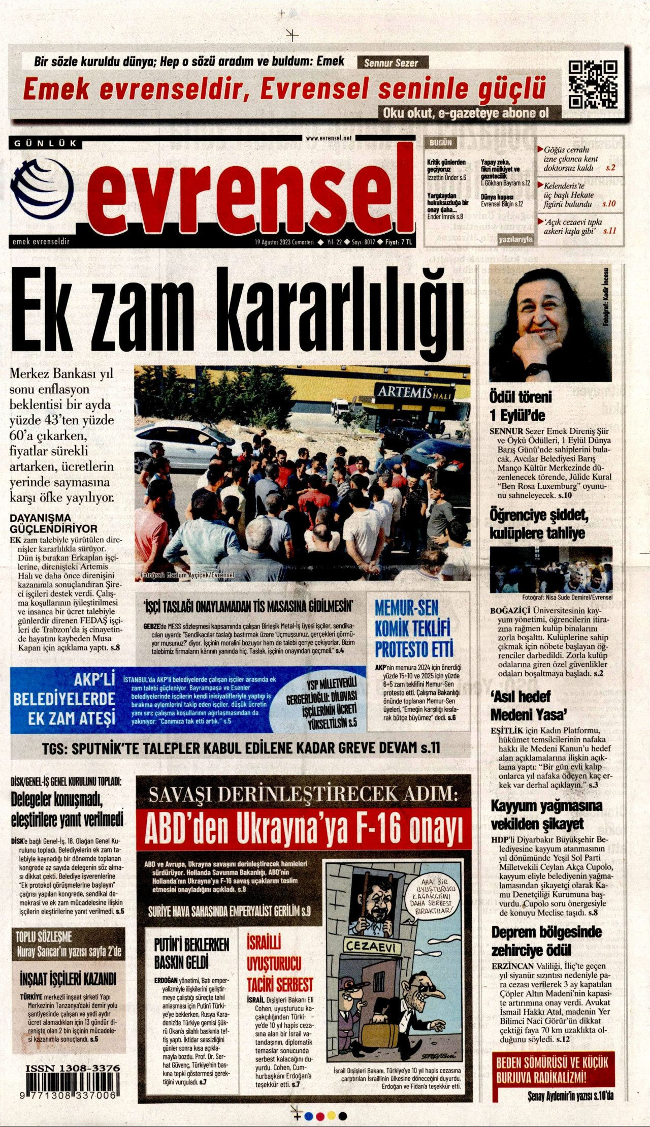 Günün manşetleri: 'Okul yolu zam dolu' - Sayfa 1