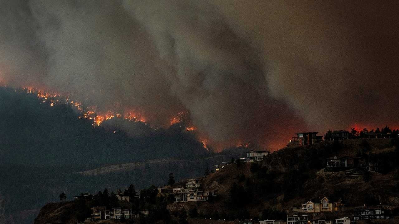 Kanada'da orman yangınları: British Columbia'da olağanüstü hâl ilanı