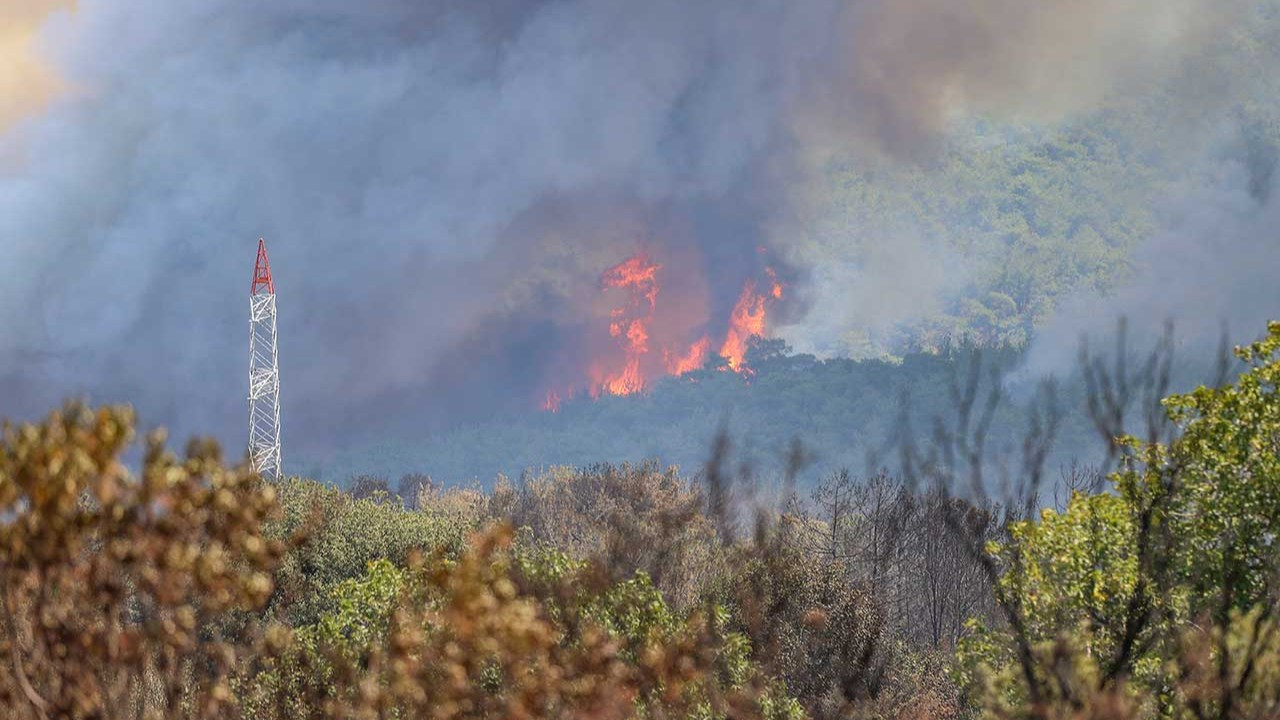 Yumaklı: Eceabat'taki yangın kontrol altında, merkezde sürüyor