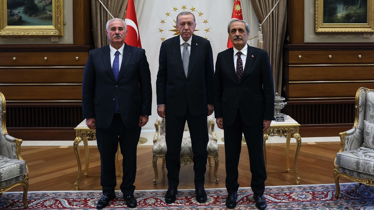Erdoğan Yargıtay Başkanı Akarca ve Başsavcısı Şahin ile görüştü