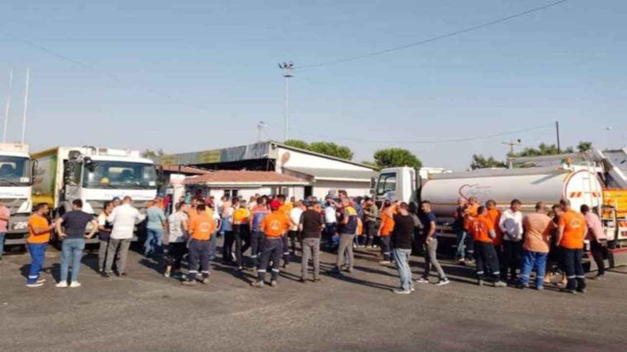 MHP’li Silivri Belediyesi'nde temizlik işçileri greve çıktı