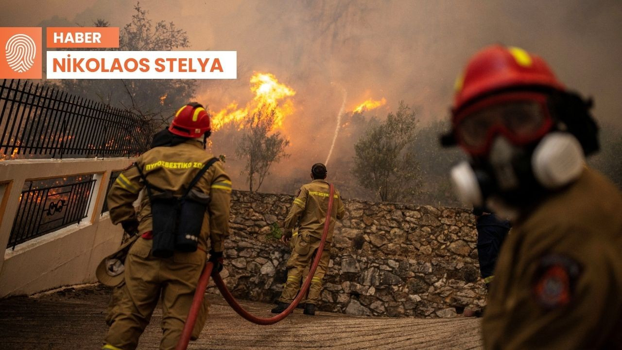 Yunanistan'da orman yangınları: 'Planlama eksikliği hayatları tehlikeye atıyor'