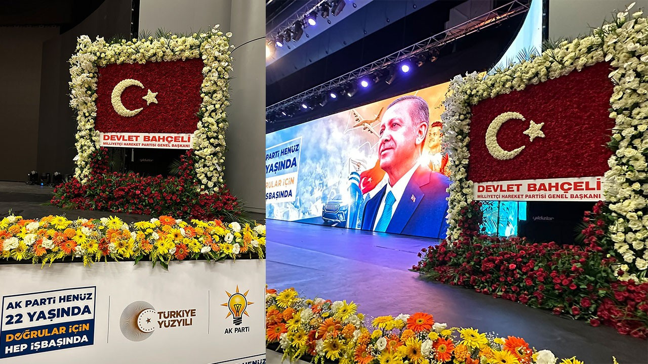 Bahçeli’den AK Parti'nin kuruluş törenine özel çiçek aranjmanı