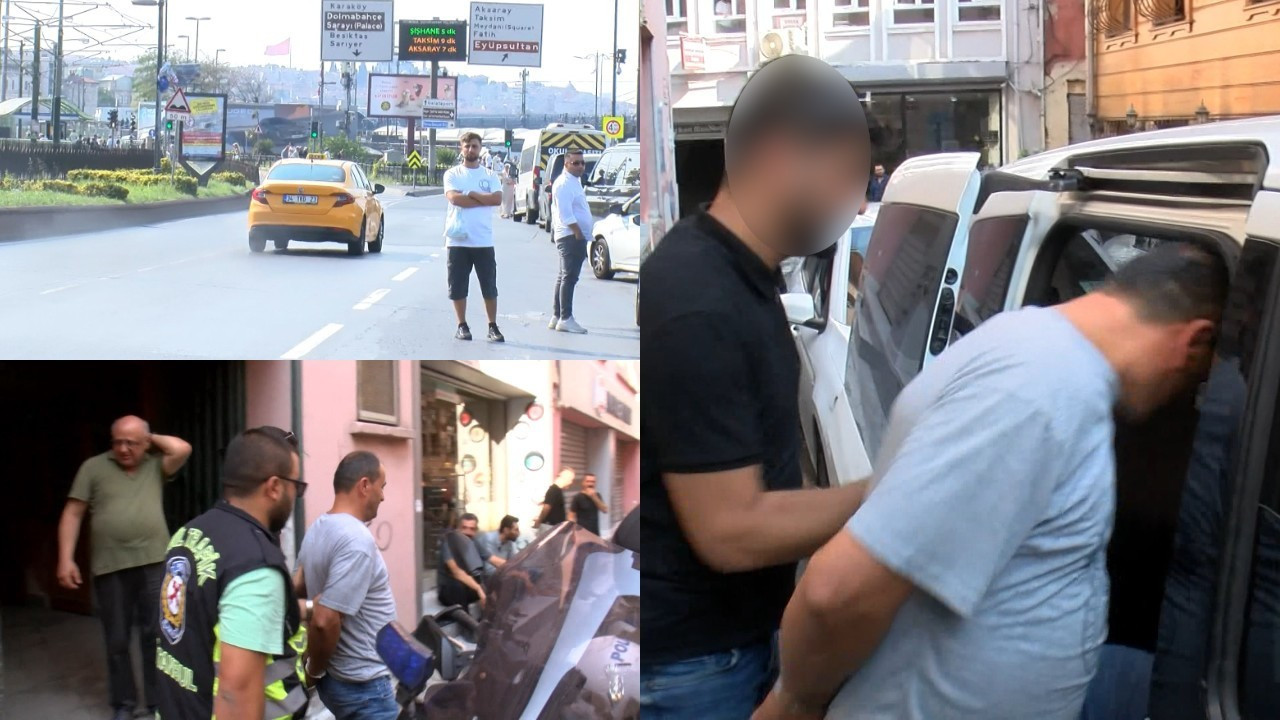 İstanbul'da ehliyetsiz ve aranması olan taksi şoförü denetim noktasından kaçtı