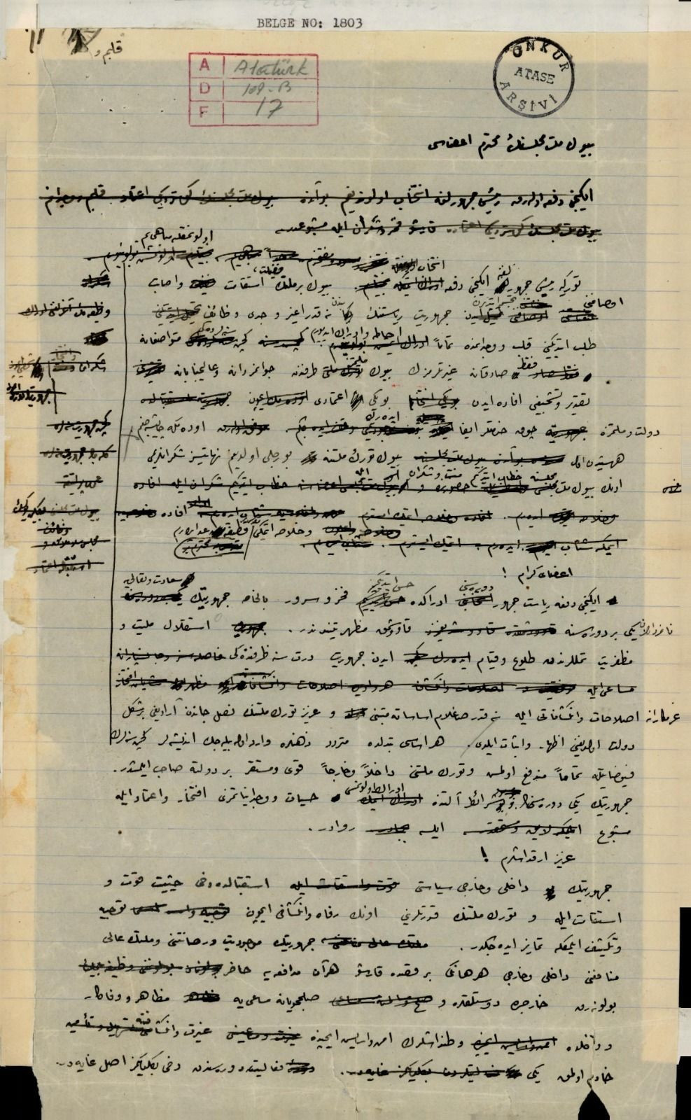 Atatürk'ün özel koleksiyondaki el yazısı notları ortaya çıktı - Sayfa 4