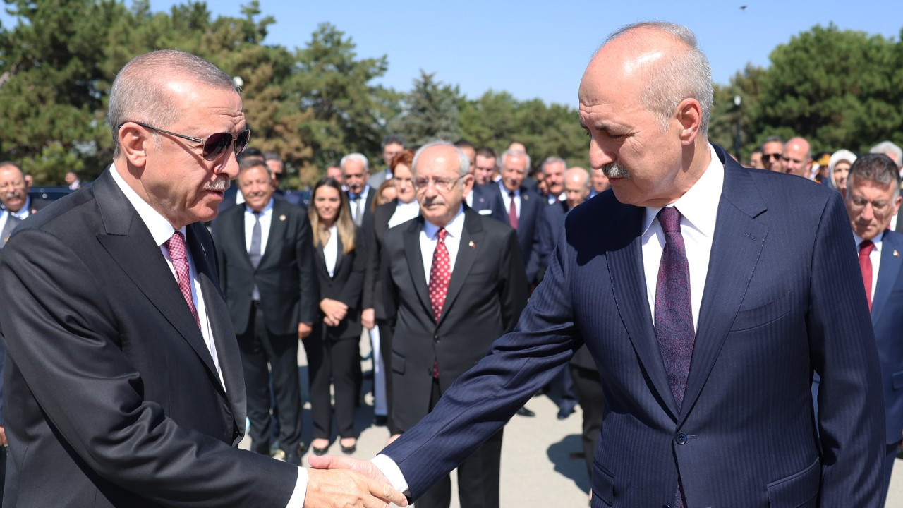 Anıtkabir'de tören: Erdoğan ve Kılıçdaroğlu aynı karede