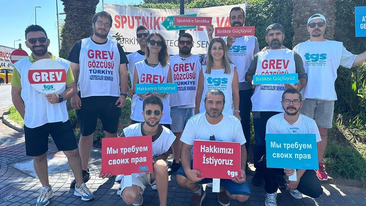 Mahkemeden Sputnik Türkiye’nin 'Grev durdurulsun' talebine ret