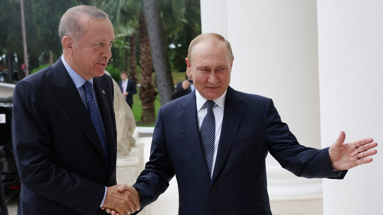 Erdoğan ile Putin 'Filistin'i görüştü
