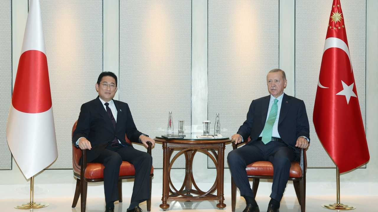 Erdoğan, G20 Zirvesi'nde: 'Fumio ile tahıl anlaşmasını görüştü'