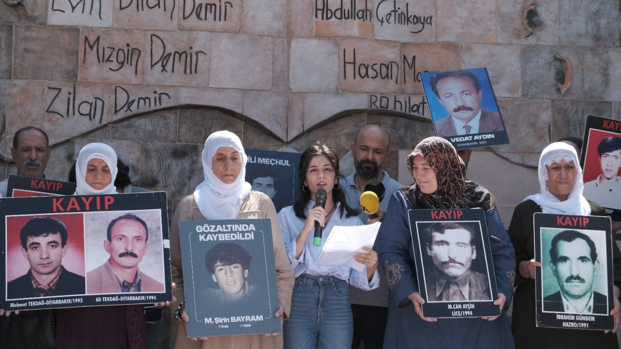 Diyarbakır'da kayıp yakınları Hatice Atalay’ın faillerini sordu
