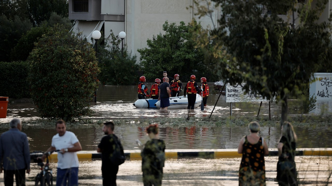 Yunanistan’da fırtına ve sel: Ölü sayısı 10'a yükseldi