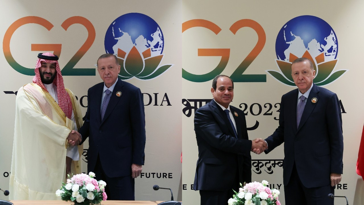 Erdoğan, G20'de Sisi ve Selman ile görüştü