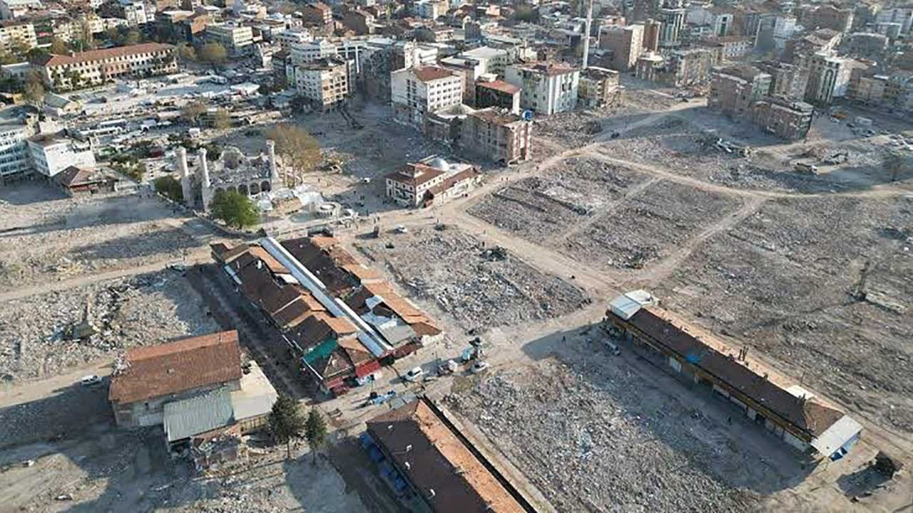 Malatya Doğanşehir'de köy tipi afet evlerinin inşası sürüyor