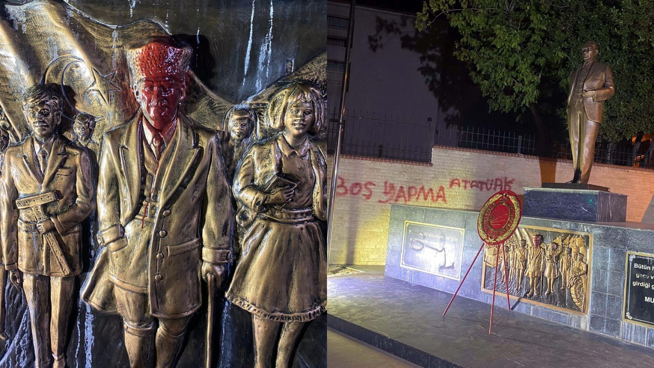 Atatürk Anıtı'nı boyayan 16 yaşındaki çocuk tutuklandı