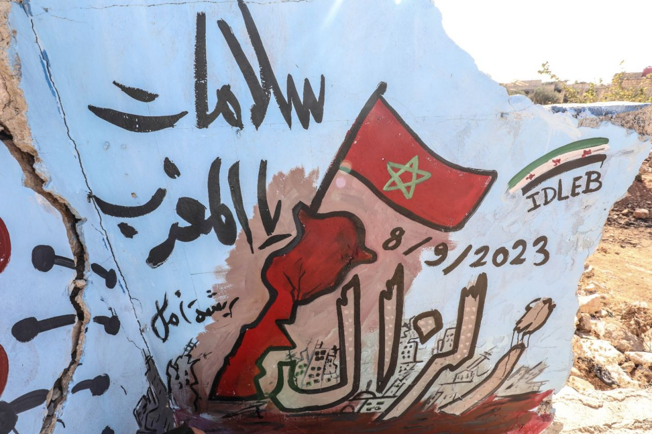 Grafiti sanatçısı Aziz Esmer, Fas depremini çizdi: Acınız bizim acımız - Sayfa 4