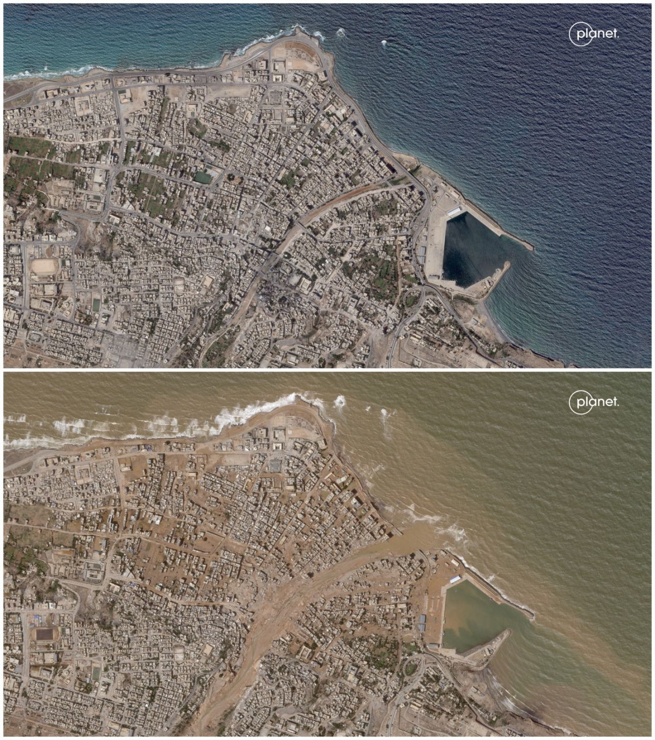 Libya'daki selin uydu görüntüleri - Sayfa 1