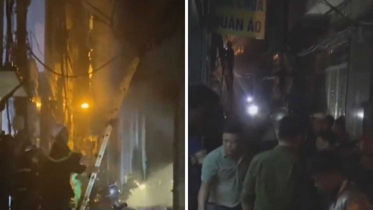 Vietnam'da apartmanda yangın: En az 56 kişi hayatını kaybetti