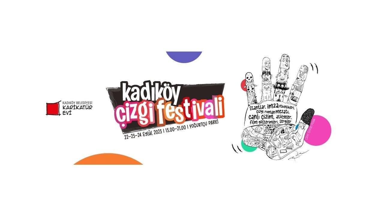 Kadıköy Çizgi Festivali bu yıl da Yoğurtçu Parkı'nda