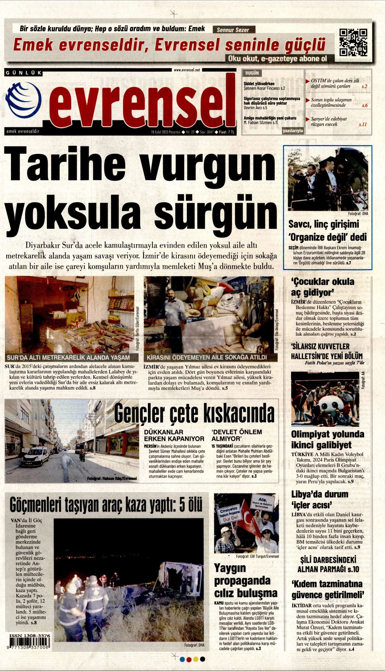 Günün manşetleri: 'Dünyada en pahalı telefon Türkiye'de' - Sayfa 1