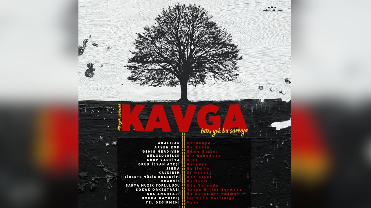 15 devrimci müzik grubu bir araya geldi: 'Kavga' albümü yayında