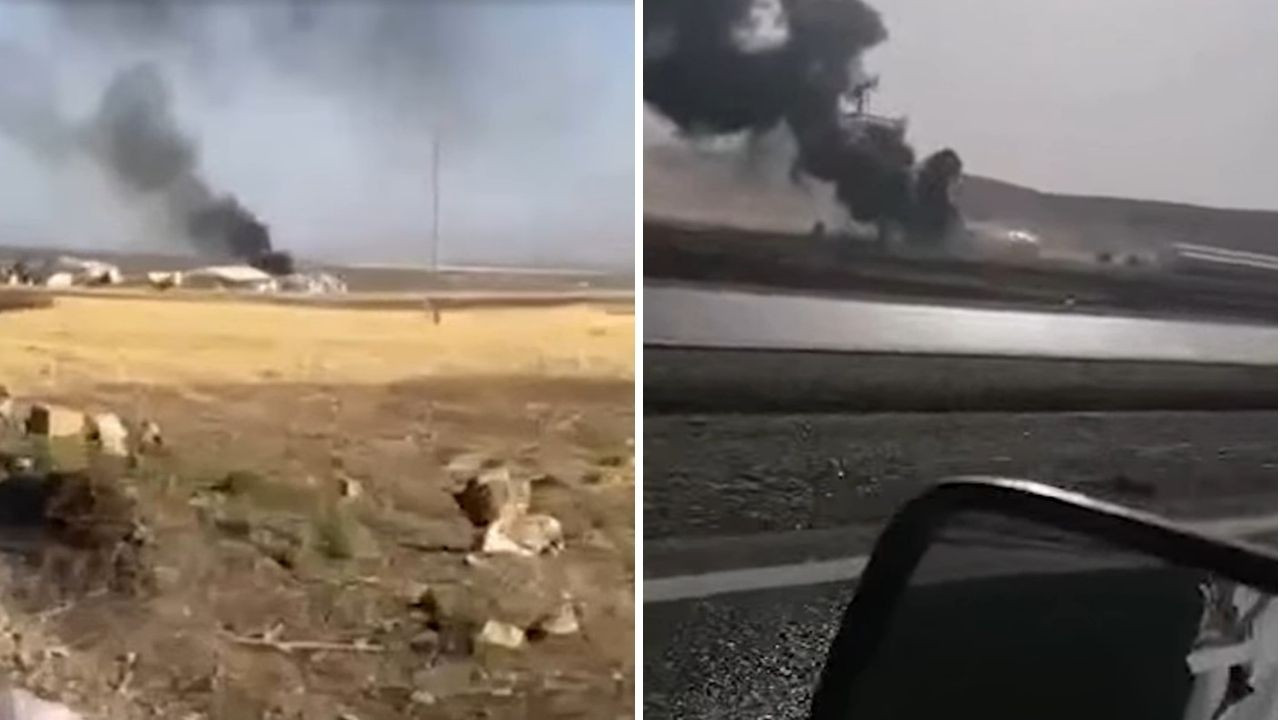 Süleymaniye'de havalimanında patlama