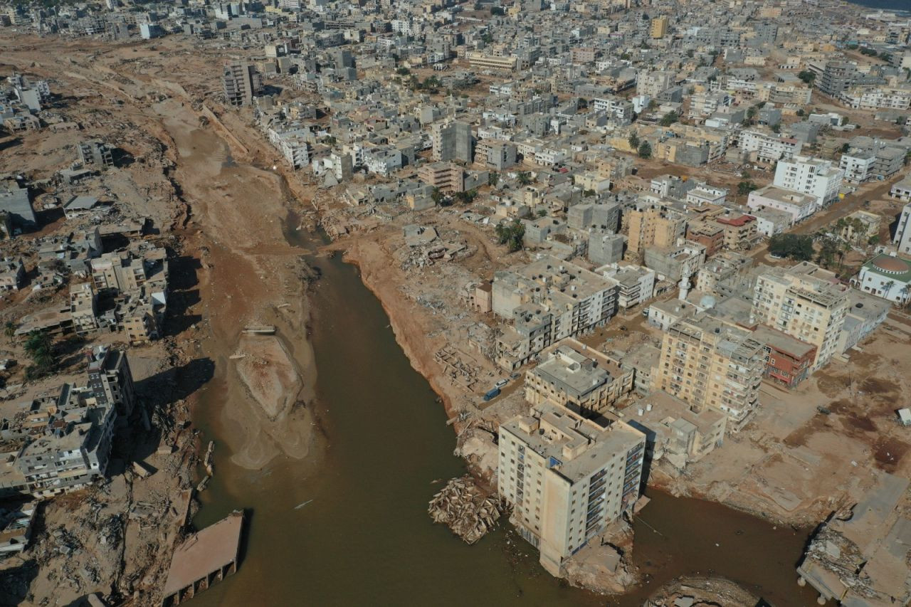 Libya'da sel: Derne'nin son hali drone'la görüntülendi - Sayfa 10