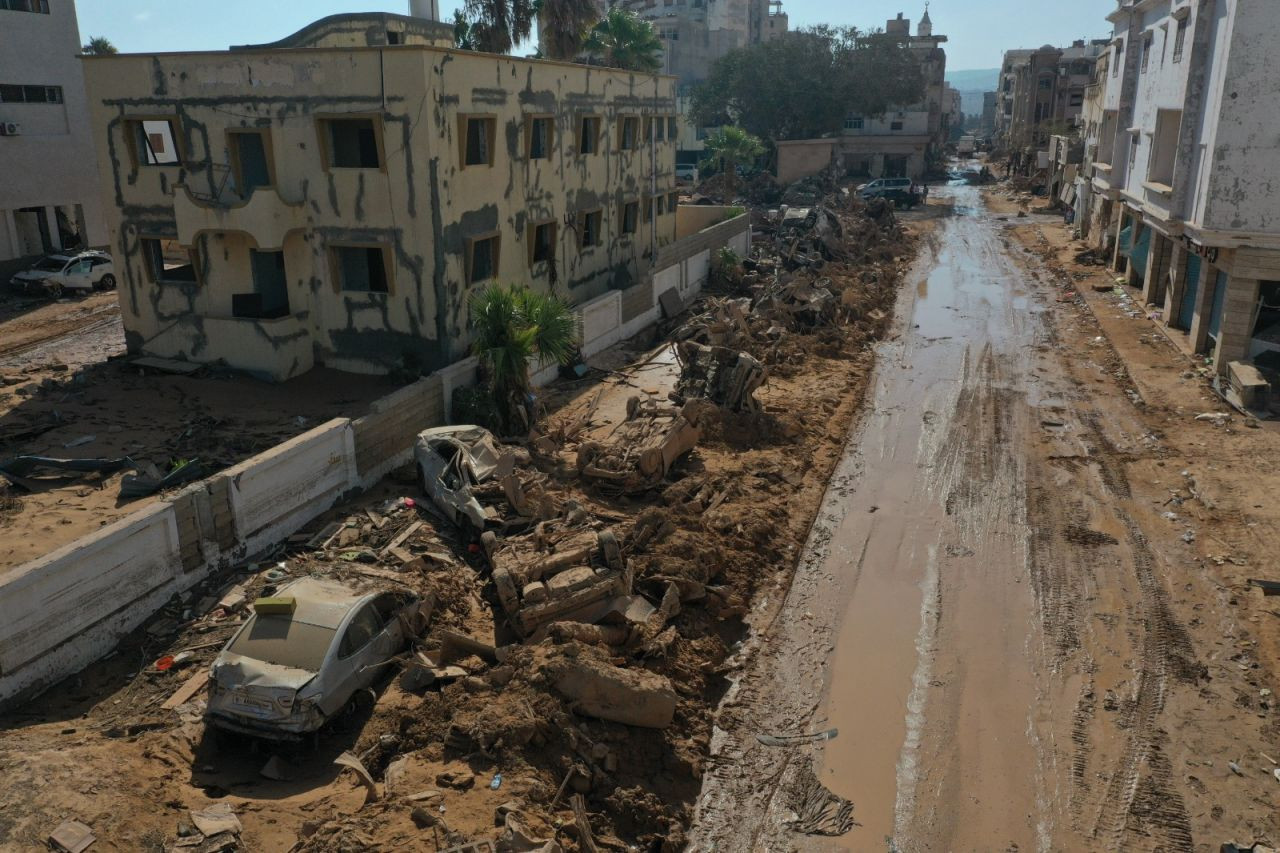 Libya'da sel: Derne'nin son hali drone'la görüntülendi - Sayfa 9