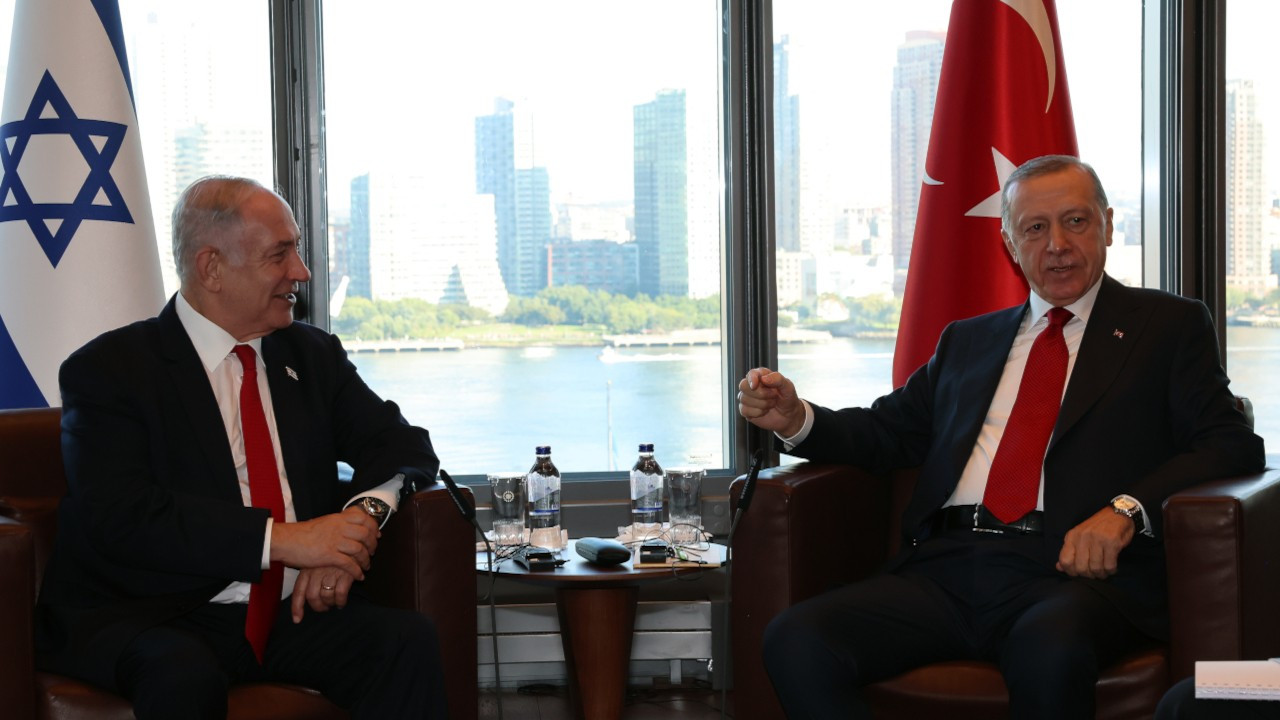 Erdoğan New York'ta İsrail Başbakanı Netanyahu'yla görüştü