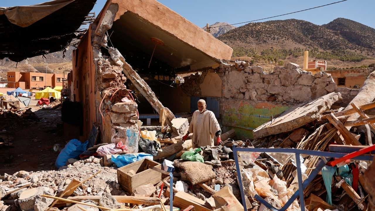 Fas'ın dağ köylerindeki depremzedelere kurayla yardım