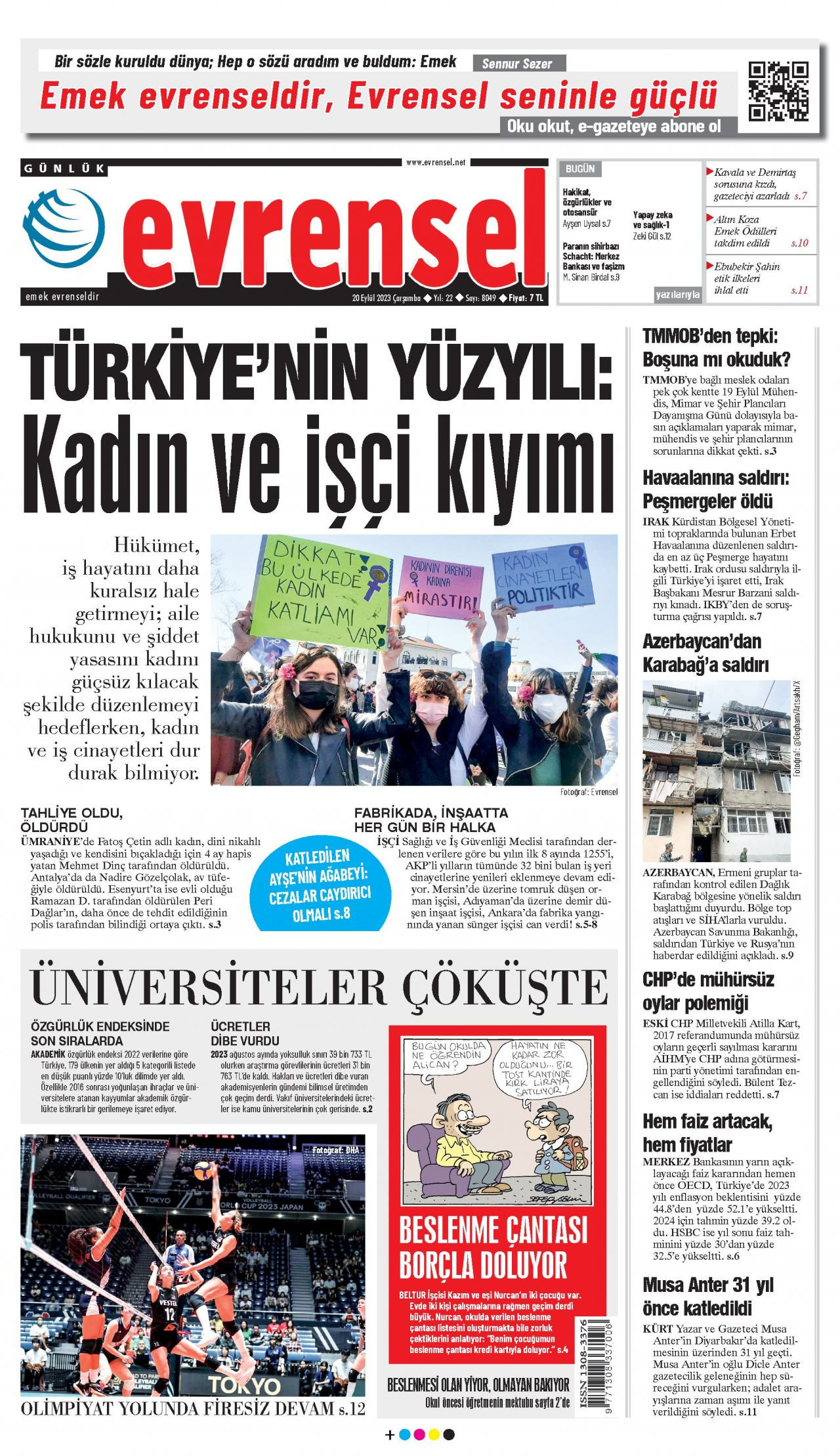 Günün manşetleri: 'Cengiz'e dur diyen yok mu?' - Sayfa 1