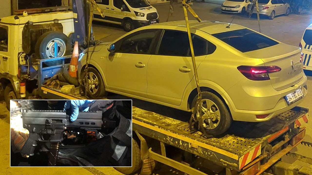 Beylikdüzü'nde saldırı: Terk edilen araçtan suikast silahları çıktı