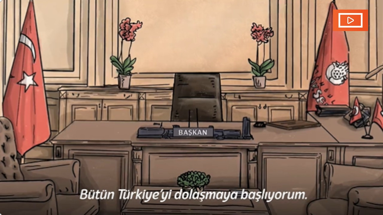 AK Parti'den 'boş koltuk'lu İstanbul videosu