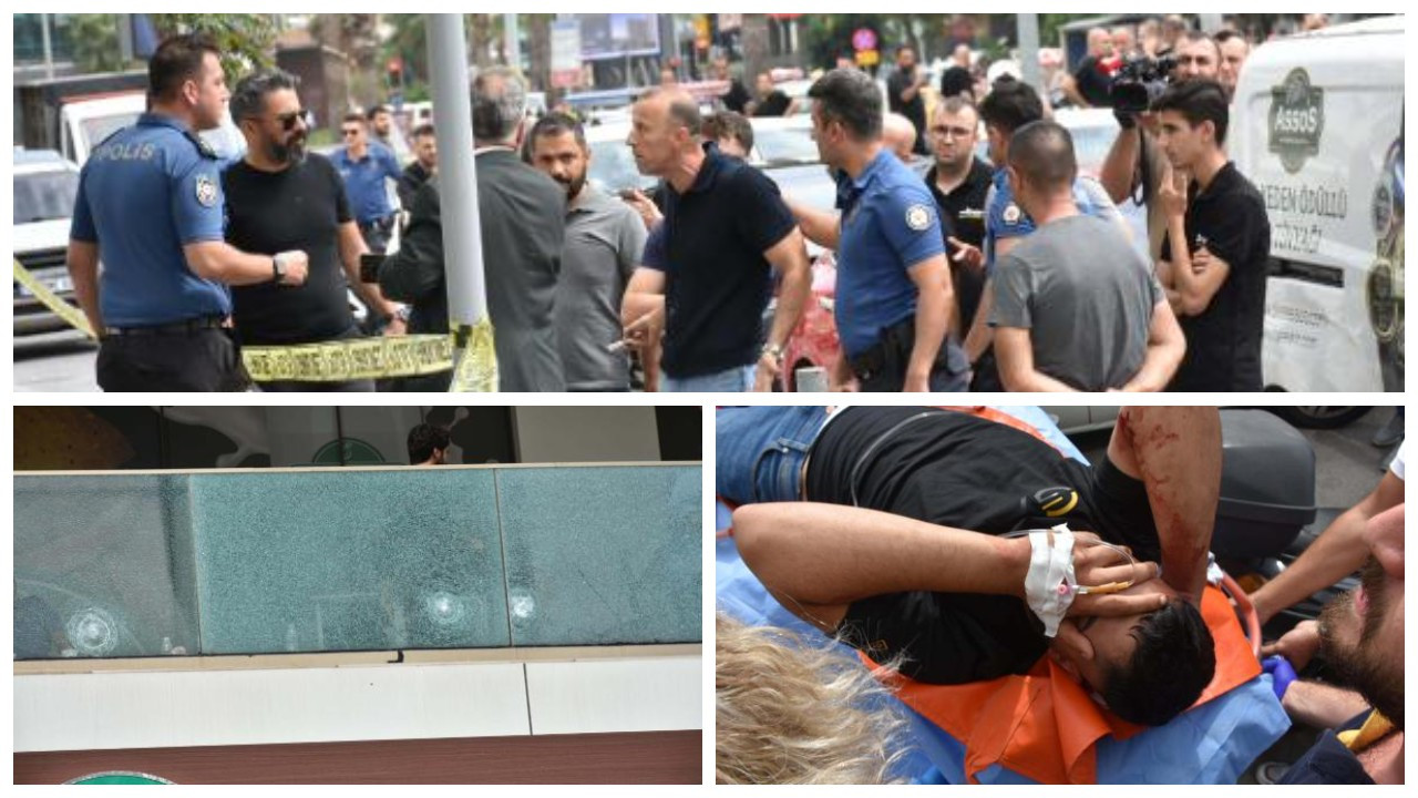 İzmir Bayraklı Adliyesi yakınında çatışma: 1 ölü, 5 yaralı