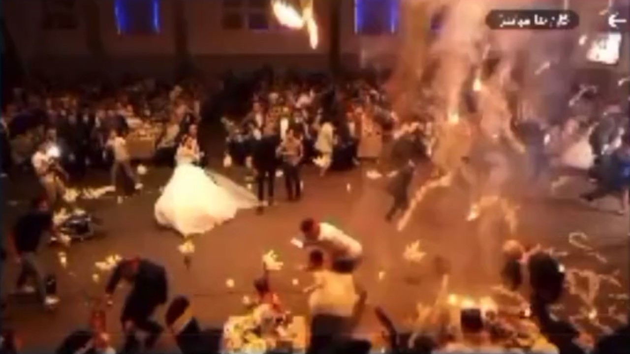 Musul'da düğünde yangın: Gelin ve damatla birlikte 113 ölü, 500 yaralı