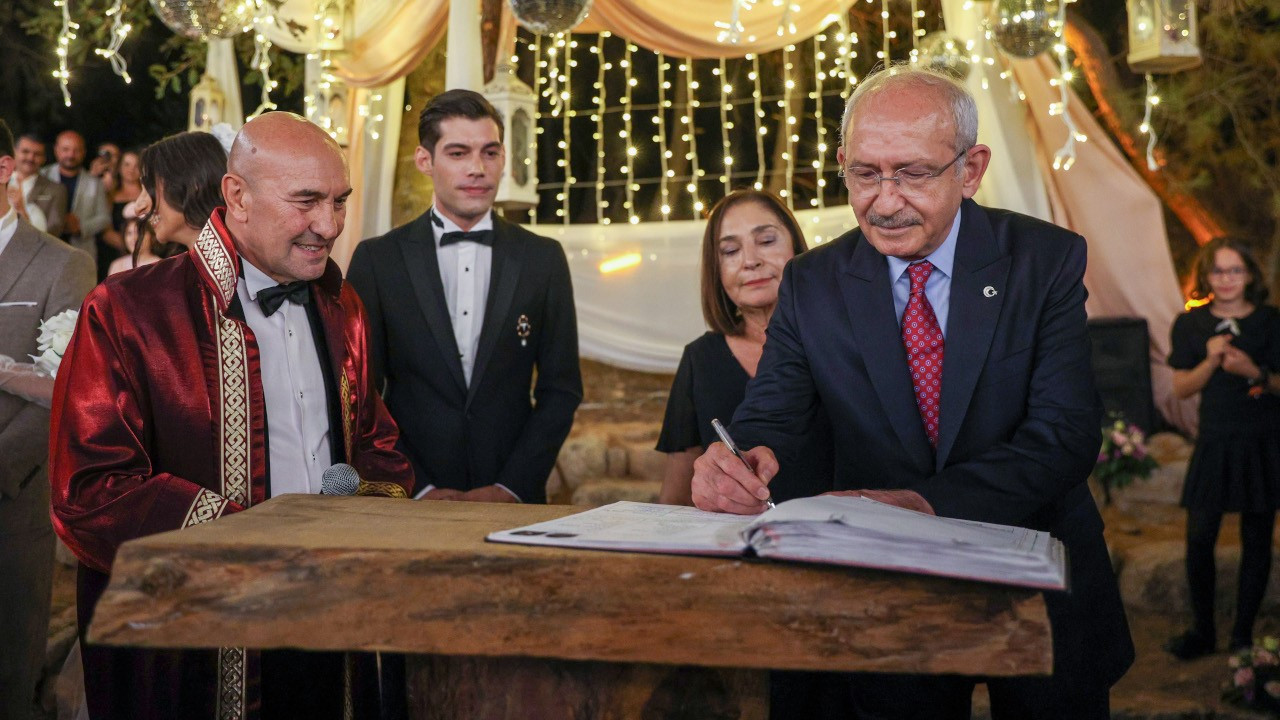 Kemal Kılıçdaroğlu nikah şahidi oldu