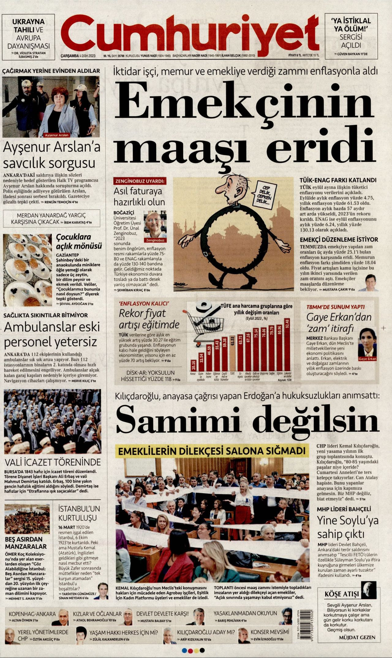 Günün manşetleri: Gazetecilik sorgulamaktır - Sayfa 3