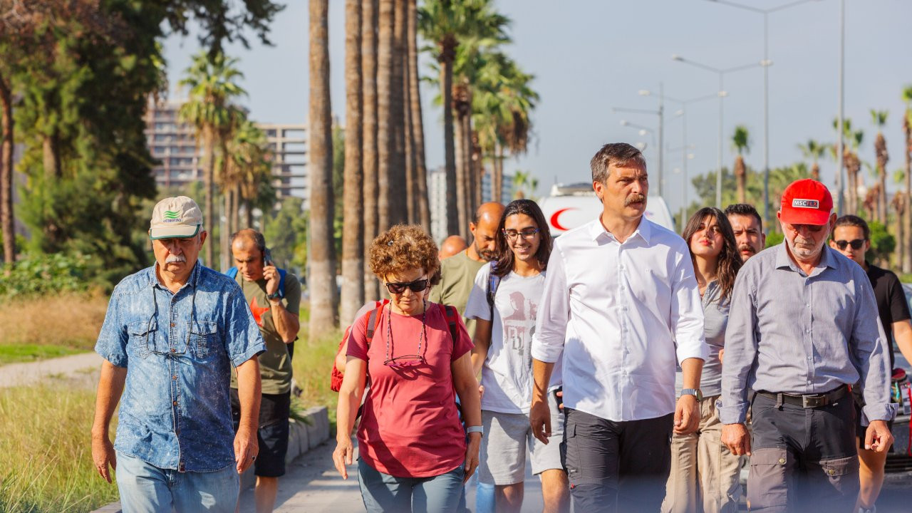 TİP'in yürüyüşü beşinci gününde: Erkan Baş bugün çocuklar için yolda