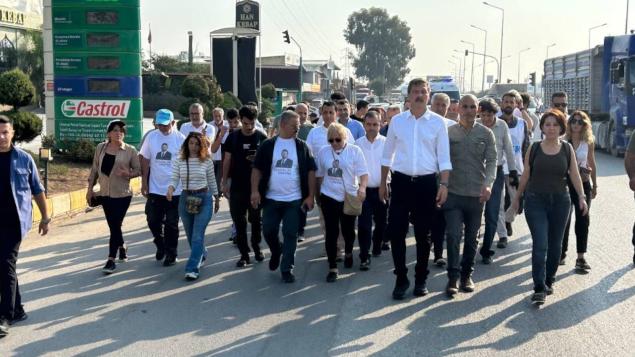 Erkan Baş, 9. günde 'Aladağ'da katledilen çocuklar' için yürüyor