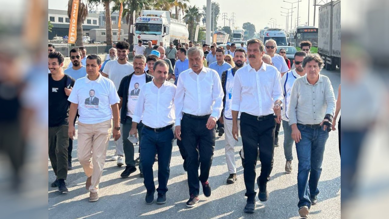 Erkan Baş, 9. günde 'Aladağ'da katledilen çocuklar' için yürüdü