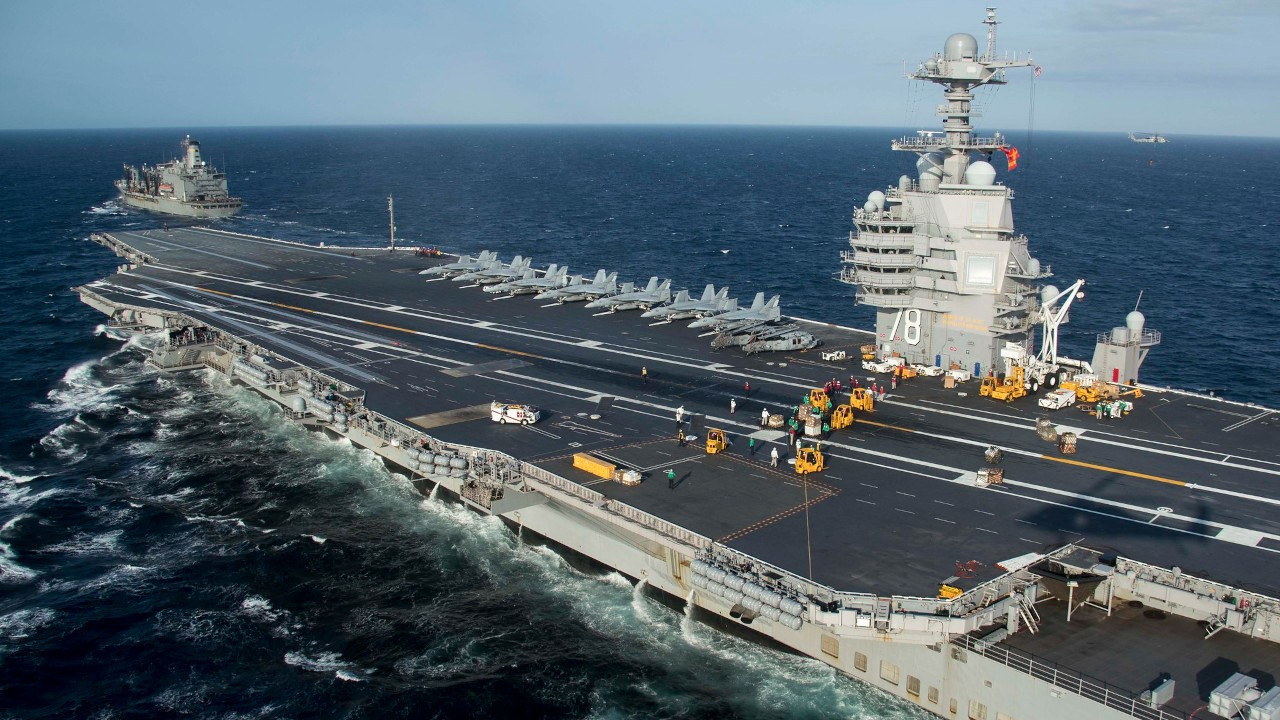 ABD'den USS Gerald R. Ford uçak gemisinin Akdeniz'deki görev süresini uzatma kararı