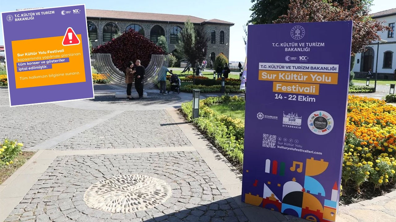 Diyarbakır: Sur Kültür Yolu Festivali'nde konserler iptal edildi