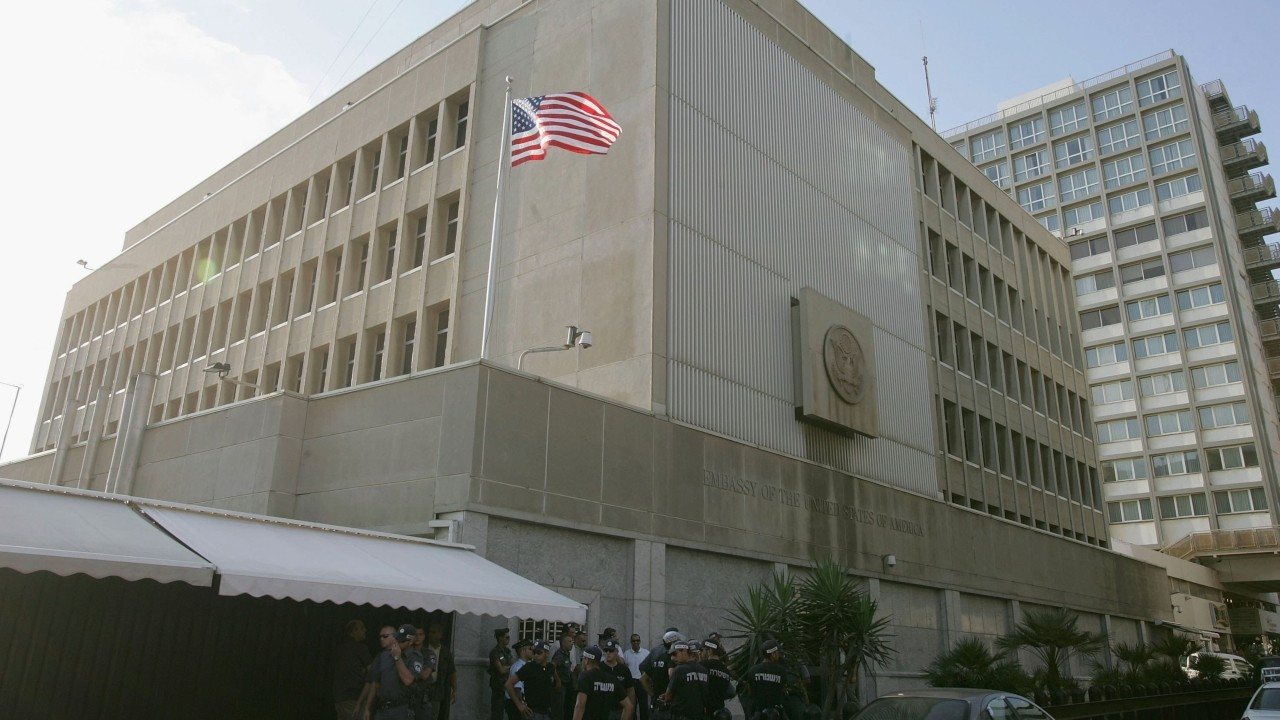 İsrail'deki ABD Büyükelçiliği çalışanlarına ülkeden ayrılma izni
