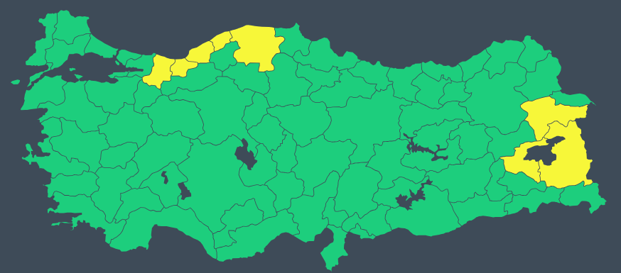 Meteoroloji'den 7 il için sarı kodlu uyarı: Kuvvetli sağanak ve fırtına geliyor - Sayfa 5