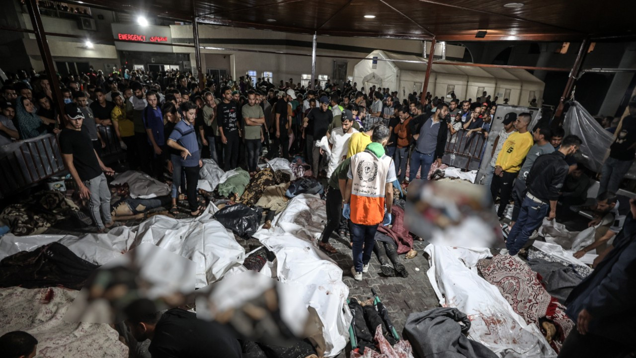 İsrail'in hastane katliamına uluslararası tepki: Korkunç, kabul edilemez