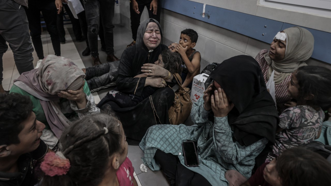 Gazze'deki hastane katliamı dünya basınında