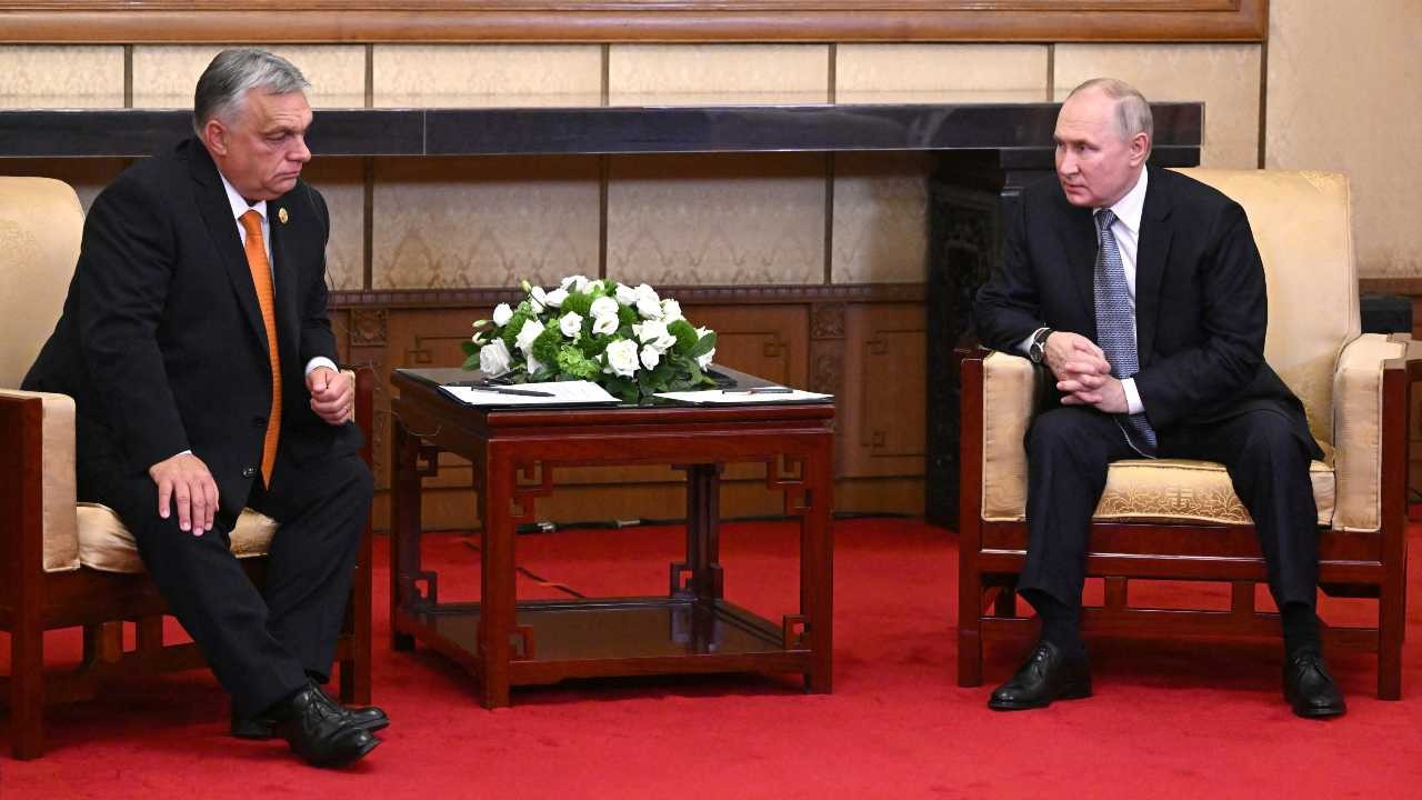 Putin Orban'la bir araya geldi: 'Hiçbir görüşme bu kadar zor olmadı'
