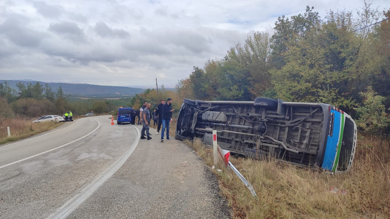 Tekirdağ'da kaza: 14 yaralı